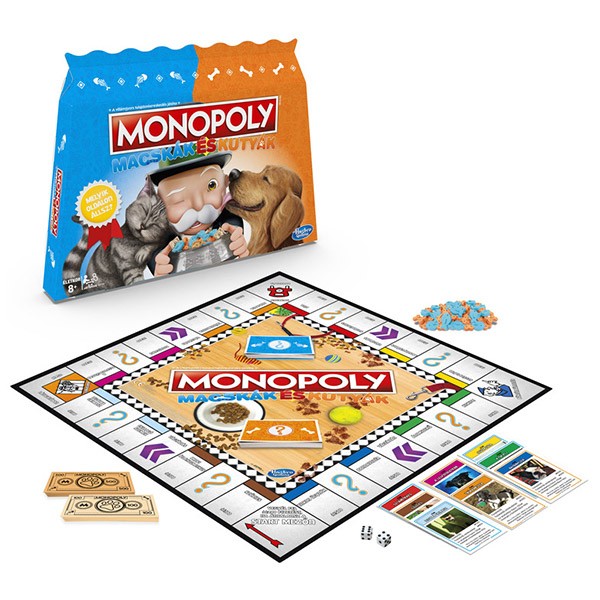Monopoly Macskák és Kutyák - Hasbro